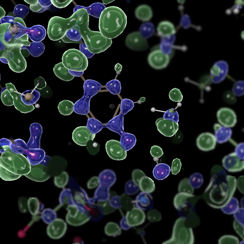 Apoferritin Hydrogen Atom Density small image