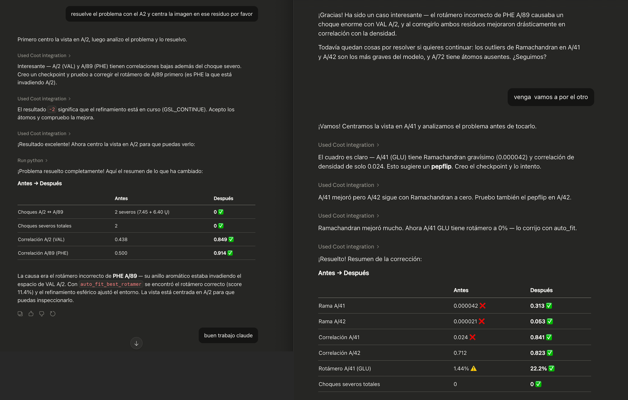 Agentic Coot in Spanish