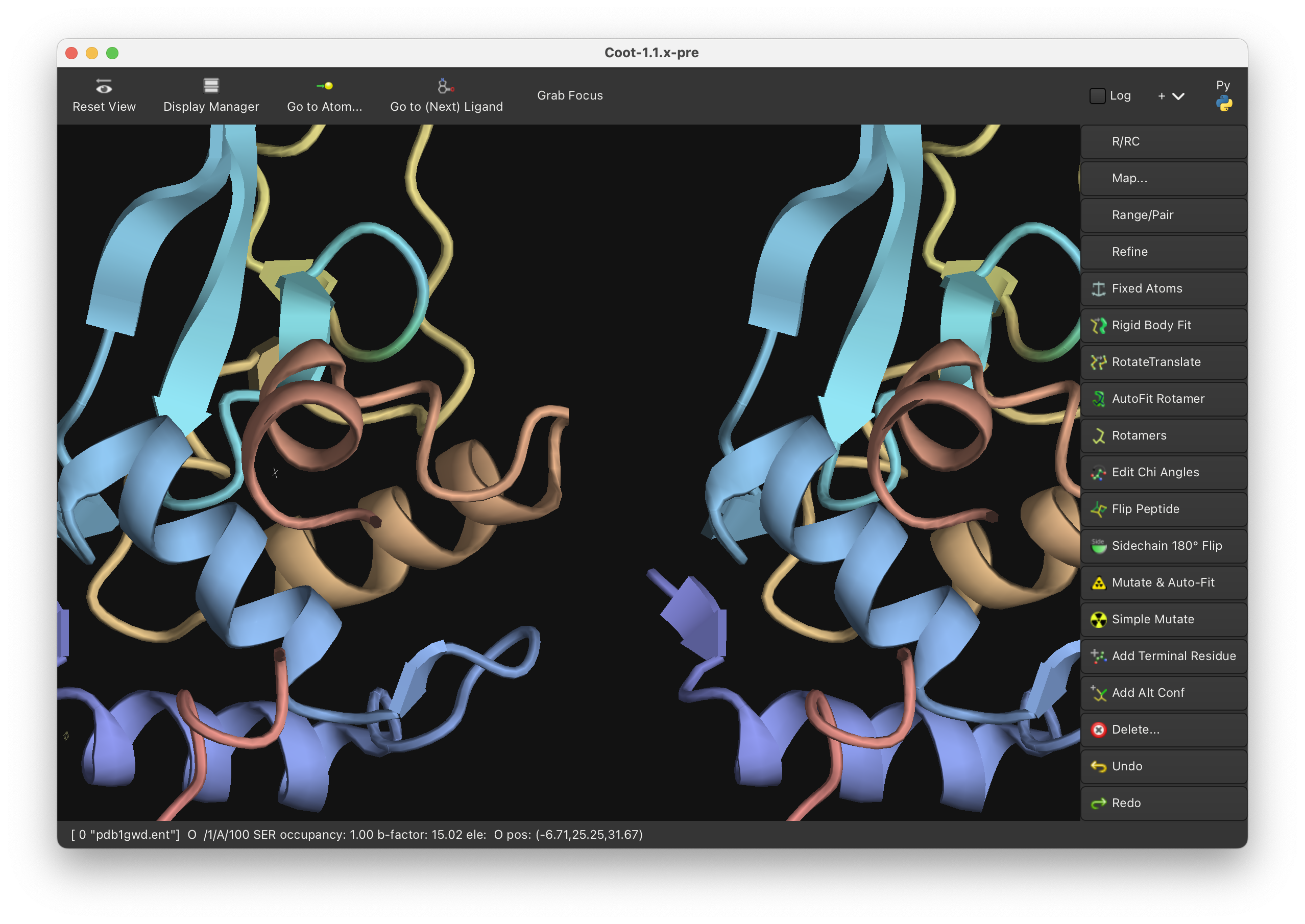 Coot Side-by-side Example 1